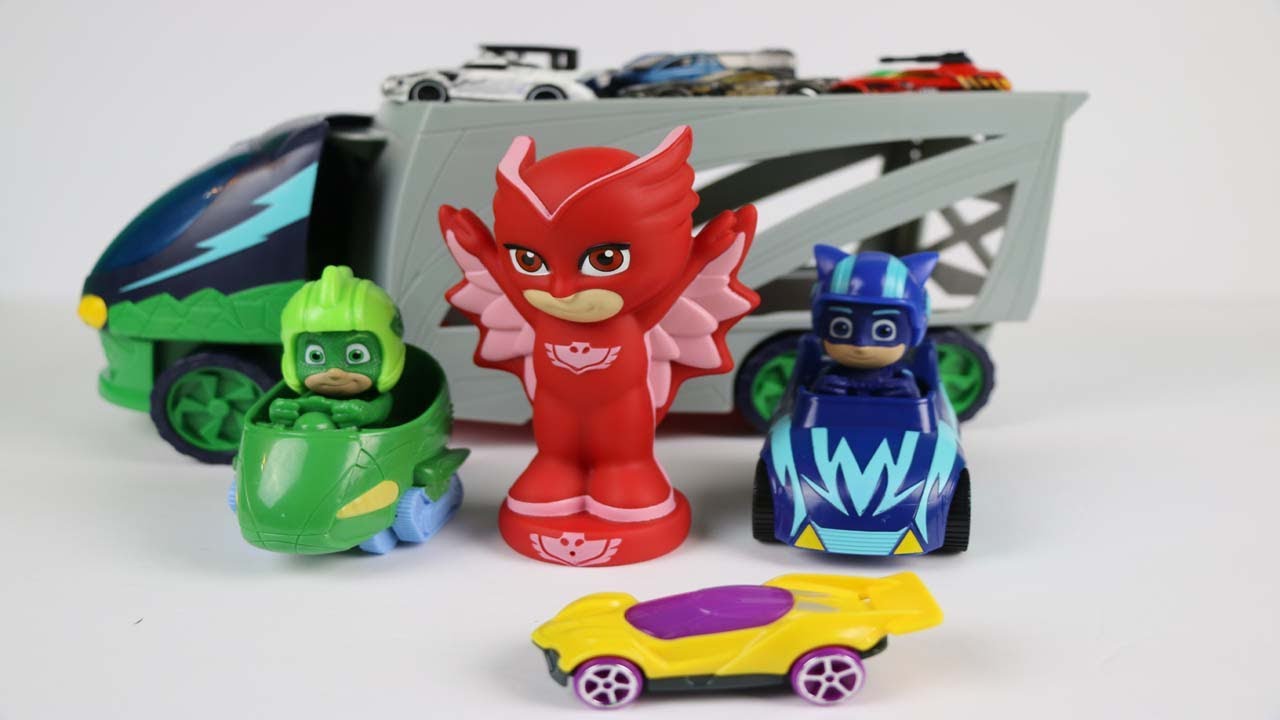 PJ Mask Transporter PJ Masks Toys Catboy, Gekko, Owlette Toys for