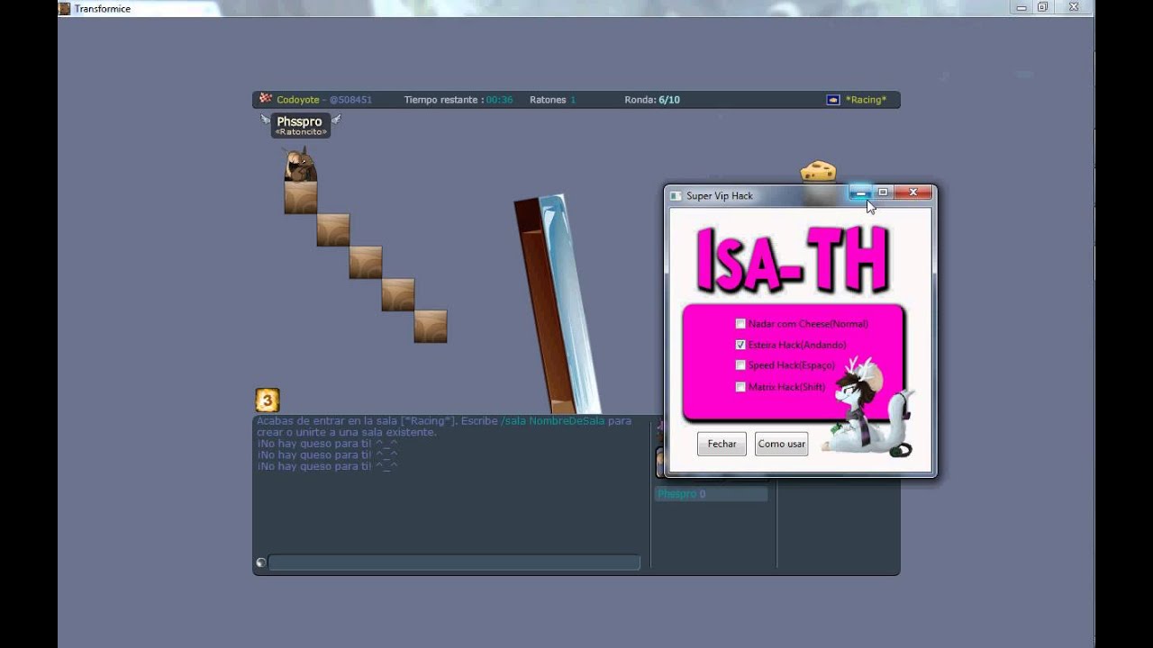 ¡New Hack Super Vip Tfm! (Sirve) YouTube