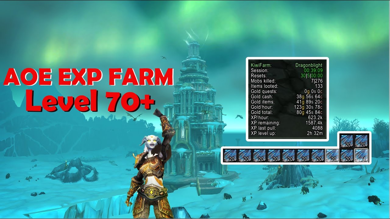 Wotlk AOE Exp And Gold Farm Lvl 70 80 Non stop Farming Almost Instant anos-80-m-sica-cl-ssica-discoteca-medley-velhas-douradas-disco-dance