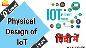 The generic block diagram of IoT devices||the physical design of IOT ||IOT physical design in Hindi