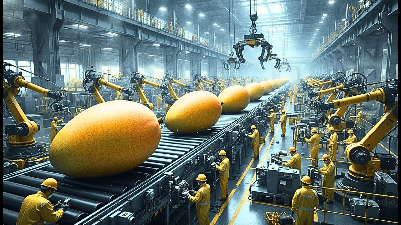 Inside the World's Largest Dried Mango Factory: Farm to Container 