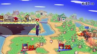 Marth Footstool Stuff-SSB4