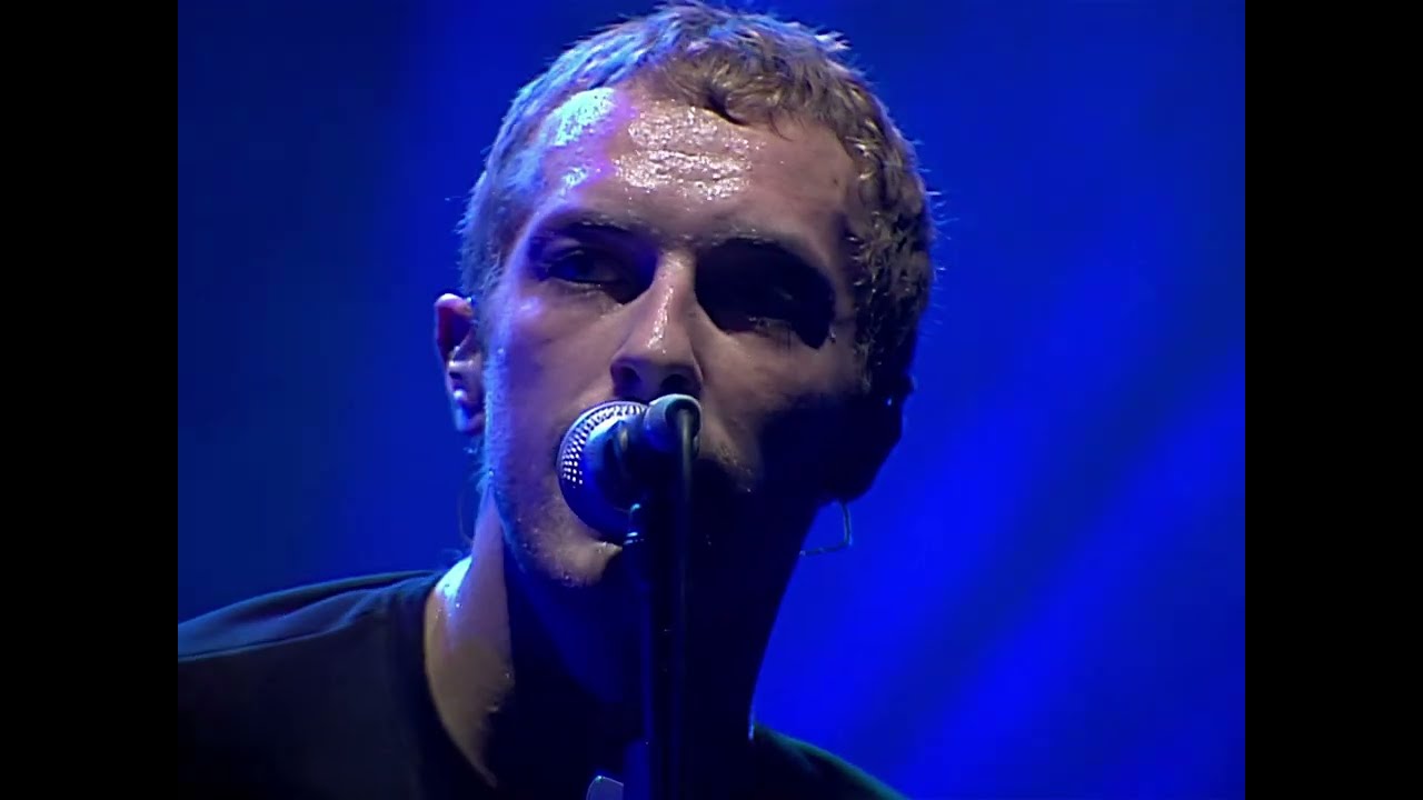 Coldplay performing Don't Panic live at Manchester in 2002 [BETACAM Master HQ]