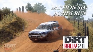 Dirt Rally 2.0 Bondi Forest Test Run with Motion Sim & OSW screenshot 1