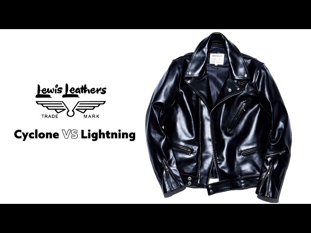 Lewis Leathers】サイクロン vs ライトニングのサイズ選び - YouTube