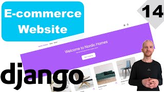 Django Ecommerce Website | My account | Htmx and Tailwind | Part 14