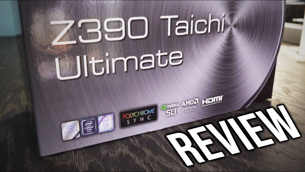 z390 Taichi Ultimate REVIEW - Can it HANDLE the i9-9900K? - YouTube