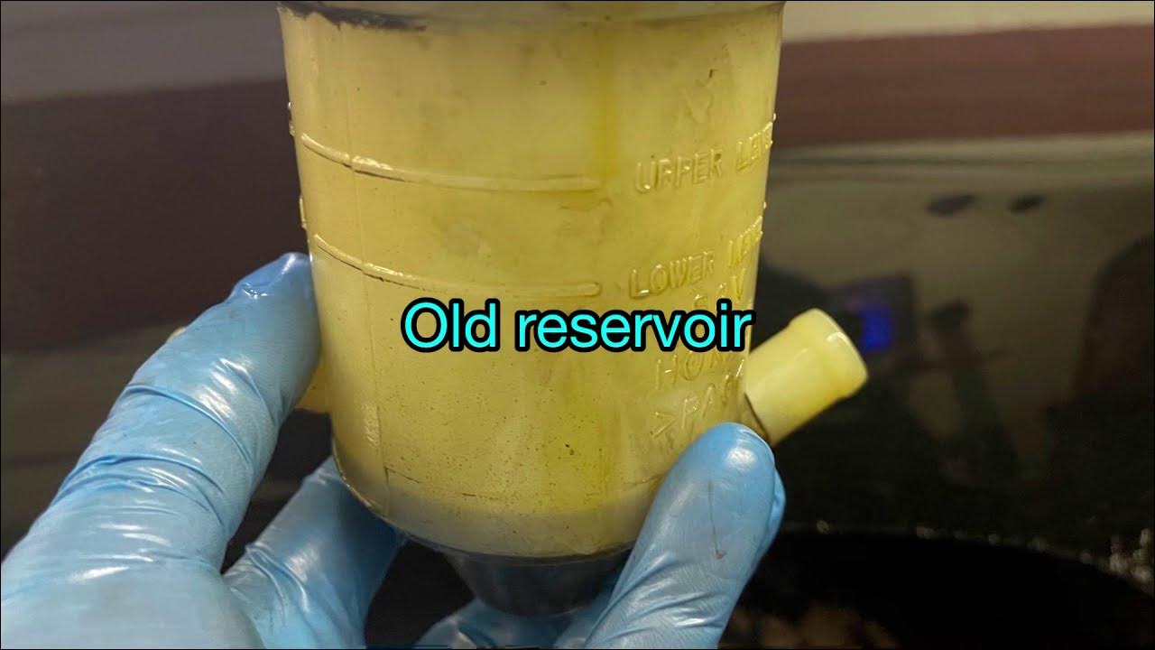 How To Replace Power Steering Reservoir Acura And Honda/Power Steering