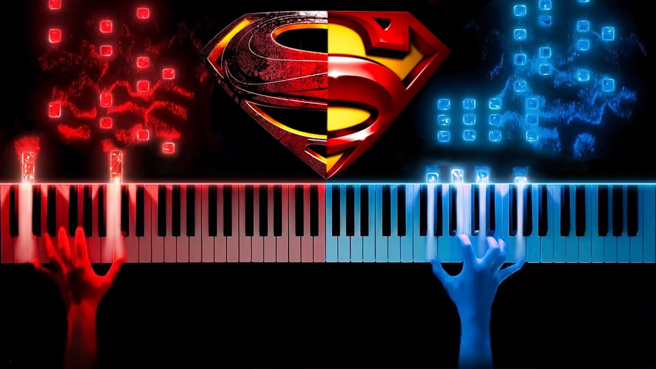 Man of Steel x Superman - Hans Zimmer & John Williams EPIC PIANO MASHUP