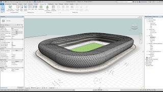 Parametric Modeling of Allianz Arena