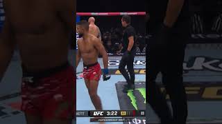 Youssef Zalal submits Josh Emmett in an easy way 😱😱 #ufc #mma #youseelzalal #shorts