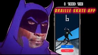 I tried the BRAILLE SKATE APP | #BrailleArmy screenshot 2