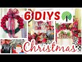 🎄6 DIY DOLLAR CHRISTMAS DECOR WREATH CENTERPIECE🎄"I Love Christmas" ep 30 Olivia's Romantic Home DIY