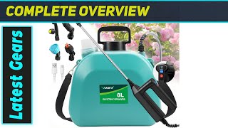 Battery Powered Sprayer 2 Gallon - The Best Gardening Sprayer for 2025!