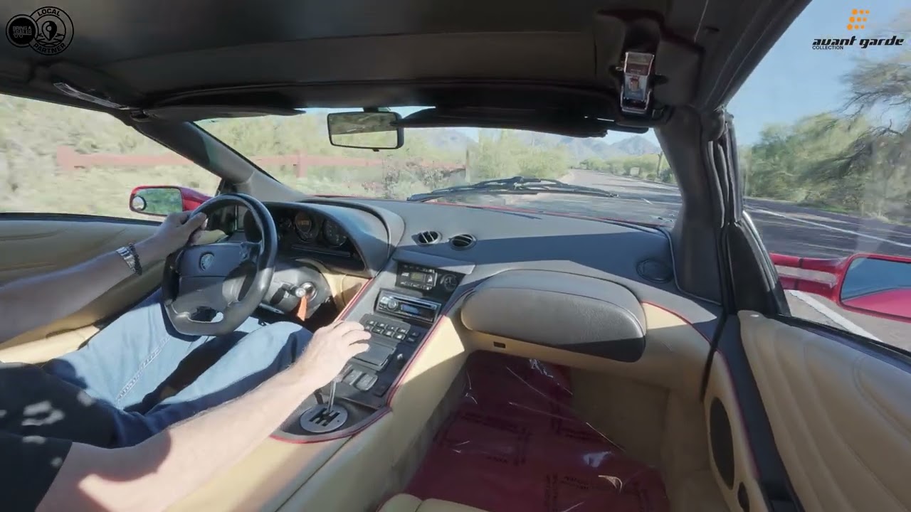 1997 Lamborghini Diablo VT Roadster Test Drive