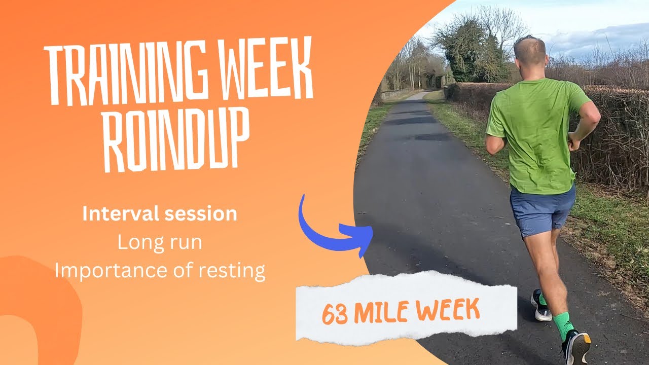 Ruuning Interval Session Training week roundup | Interval session | Importance of resting | Long ...