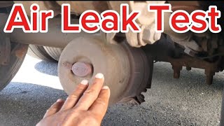 The Right Way To Do A Air Leak Test