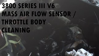 Mass Air Flow Sensor & Throttle Body Cleaning (2008 Pontiac Grand Prix)