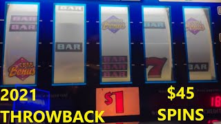 GOT THE FREE GAMES! 5 Reel Double Diamond! Triple red Hot 777 Roulette! 2021 Throwback! screenshot 4