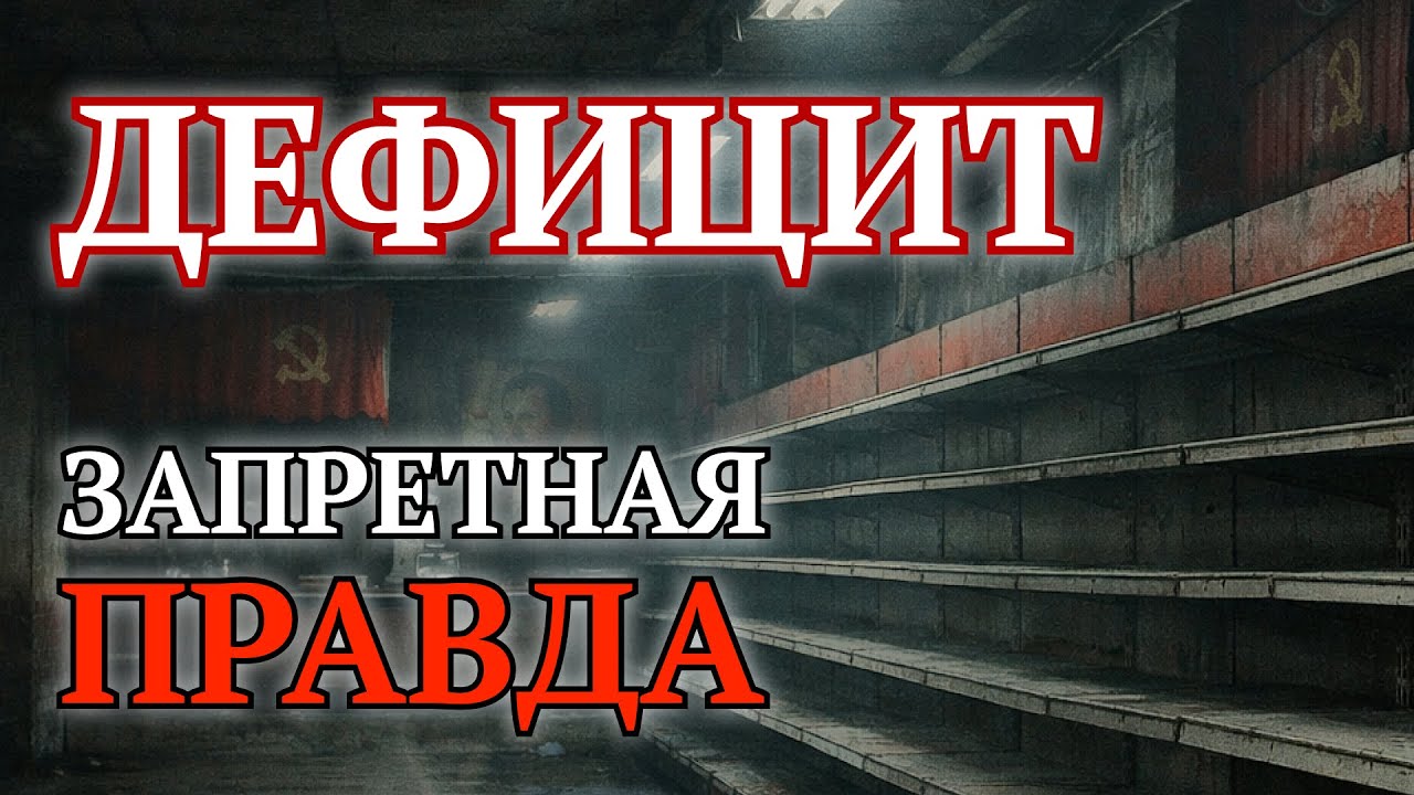 Дефицит в СССР: почему великая страна жила в очередях? Об этом не принято говорить