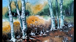 paint painting landscape david watercolor simple