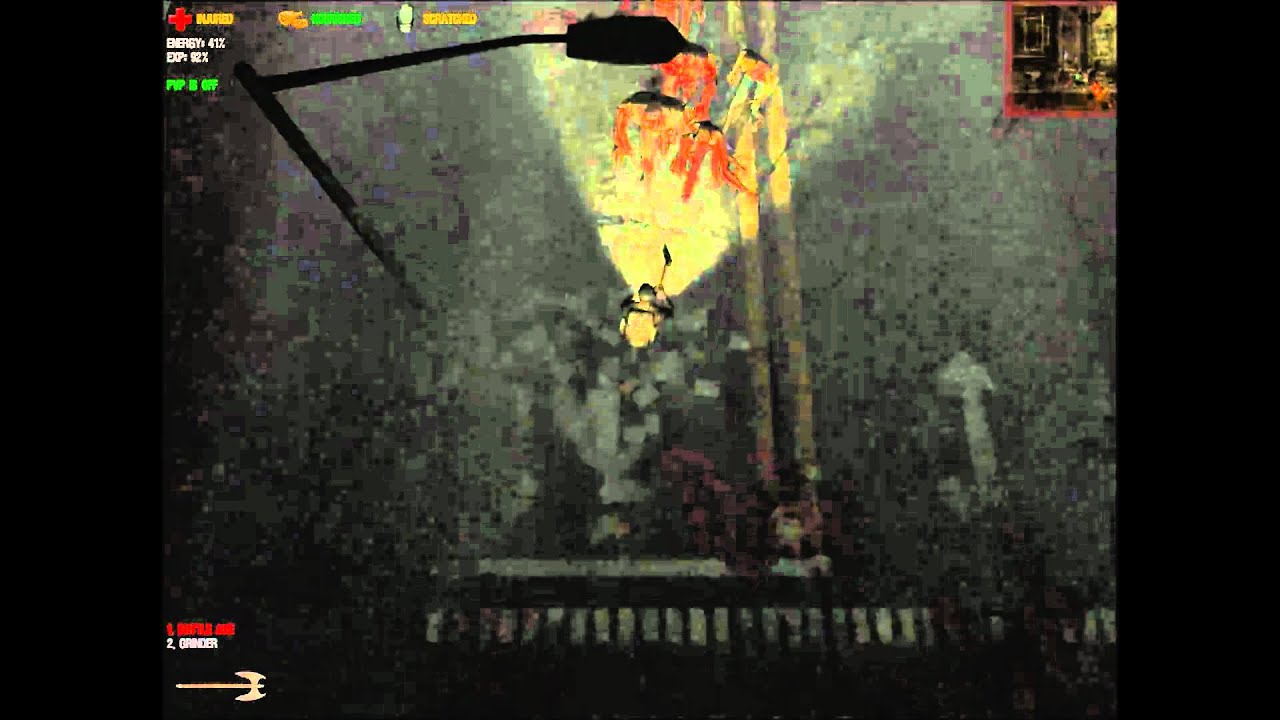 Killing aggro spike with melee in Dead Frontier