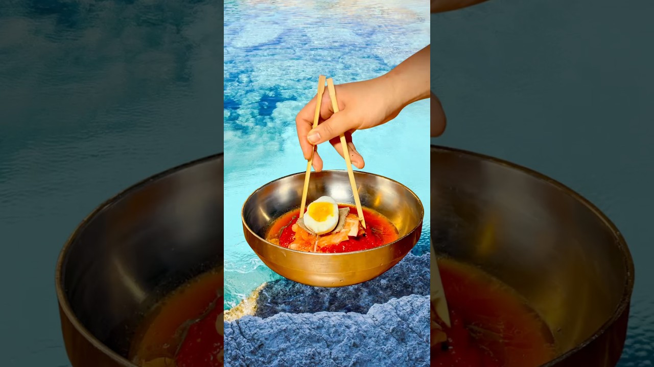 Spicy ❄️ Cold Noodles? Meet K‑Town’s Bibim Naengmyun! 