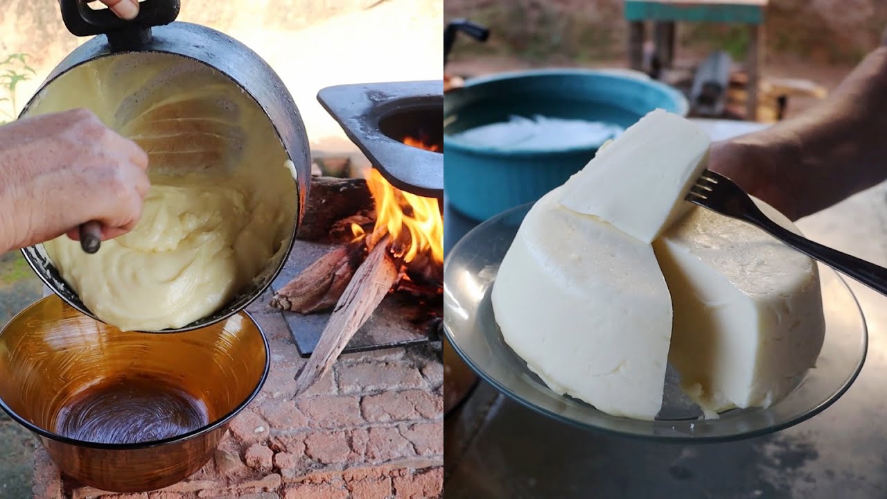 COMO FAZER QUEIJO MUSSARELA YouTube