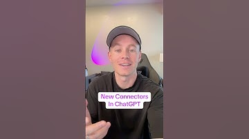 NEW Connectors Feature in ChatGPT