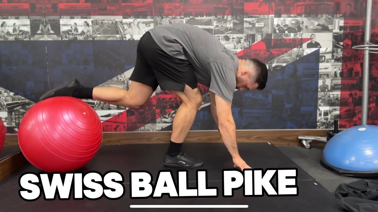 Swiss Ball Pike - Exercise Tutorial - YouTube