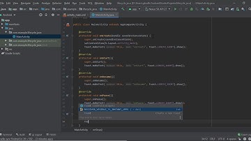 TYIT Android (Activity Lifecycle) In Java
