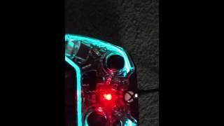 How to change you afterglow controller color