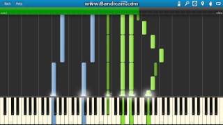 50 Shades of Grey. Bach Marcello. Christian piano song. Synthesia