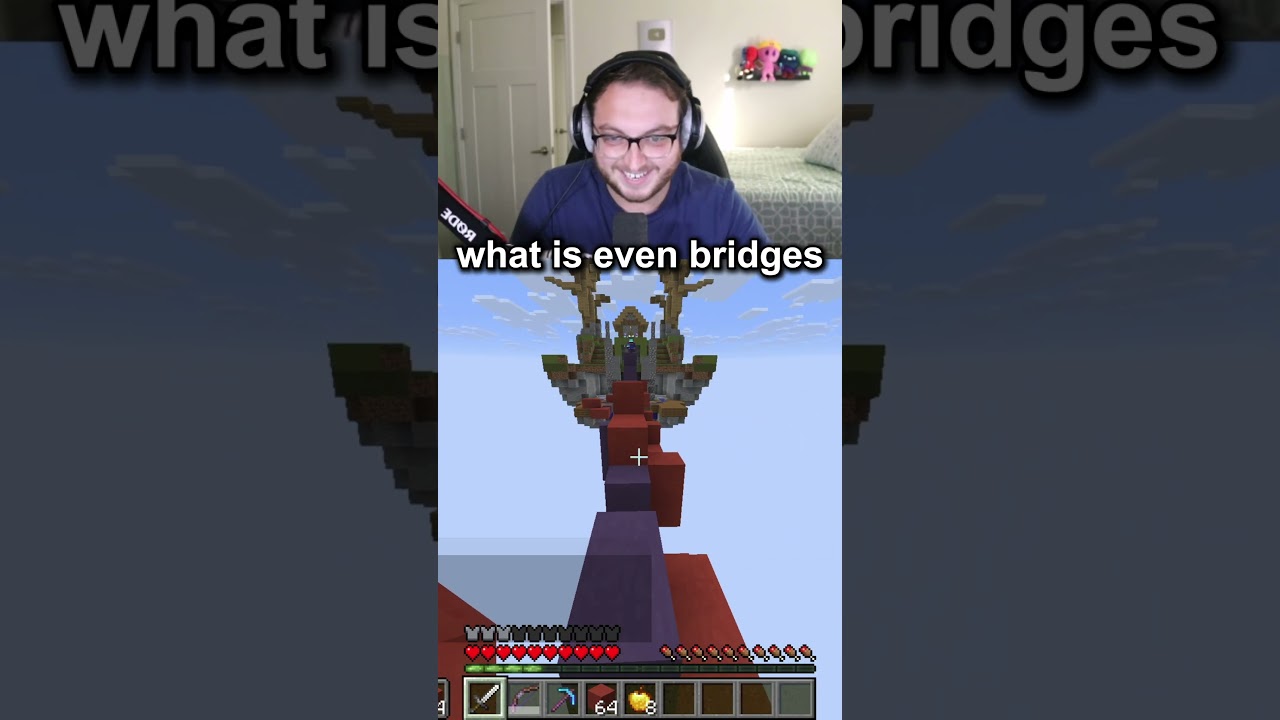 I tried Minecraft bridges in 2026 #minecraft #gaming #shorts