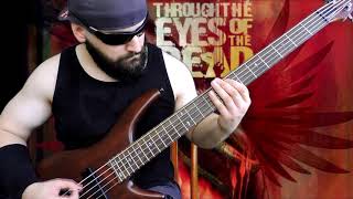 Through the Eyes of the Dead - Beneath Dying Skies (Bass Cover)