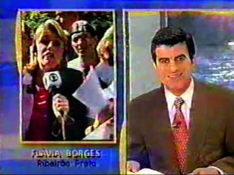 BOTAFOGO-SP A1 - Paulistão 2001 - Encerramento do Jornal da EPTV maio/2001