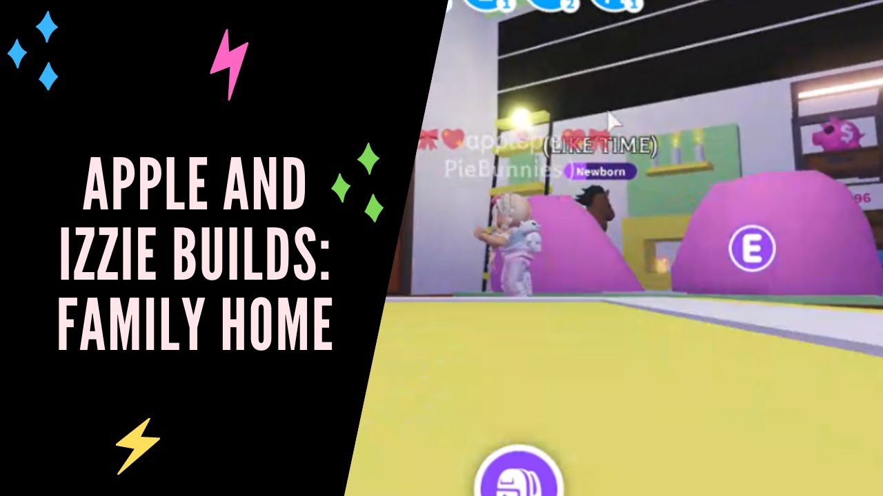 Apple & Izzie Builds: Family Home in Adopt ME on Roblox