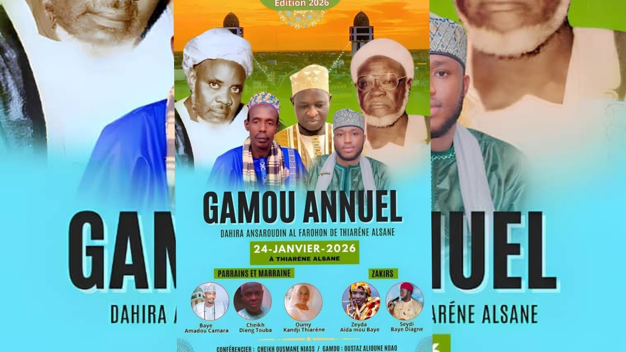 Gamou annuel de Thiarène Alassane 2026