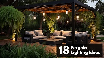 18 Captivating Pergola Lighting Ideas for Your Yard
