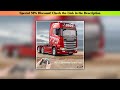 Today Only HUINA 1/18 19CH RC Truck 1501 770S Scania Alloy Tractor 2.4G Remote Control Engineering•