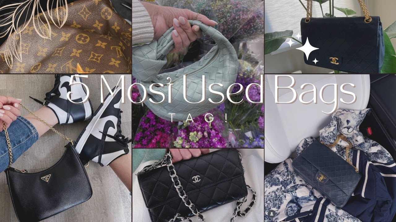 MY TOP 5 MOST USED HANDBAGS, TAG VIDEO