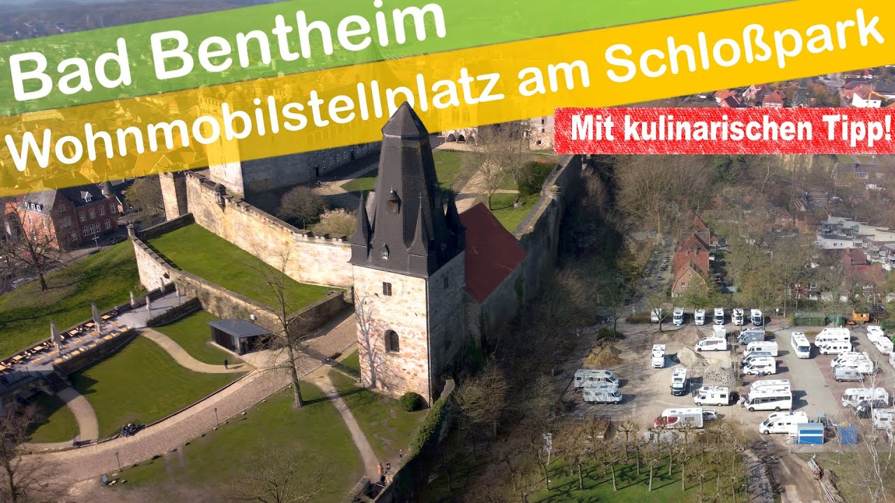 Wohnmobilstellplatz & Burg Bad Bentheim VLog29 
