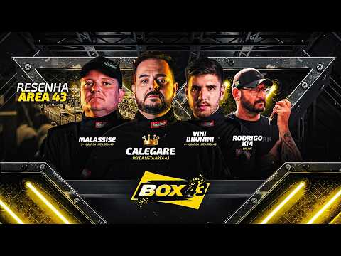 BOX 43 - RESENHA ÁREA 43! #33