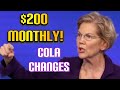 FINALLY! $200 MONTHLY! Social Security Benefits April 2021 + COLA Changes