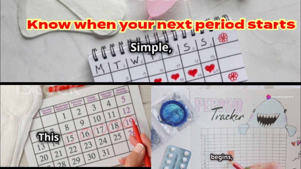A simple guide on How to calculate your menstrual/period cycle. 