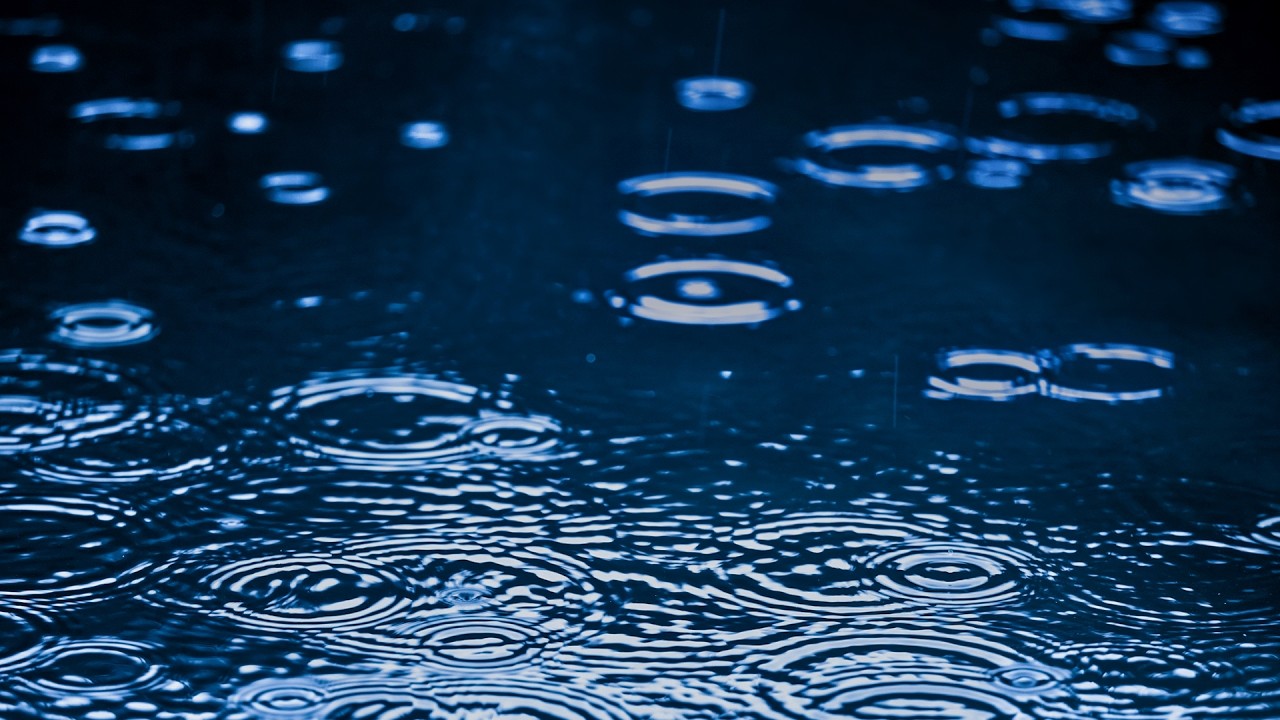 Rain Sounds for Sleeping | Pitter-Patter Pond Sound