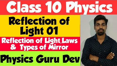 Reflection of light | Class 10 Physics | chapter 4 Part 1 by Physics Gurudev