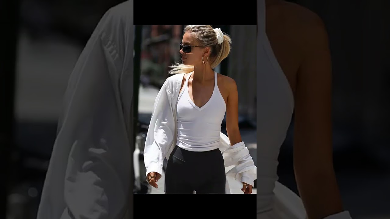 Chic Sleeveless V Neck Ribbed Tank Top | Premium Fashion Academy