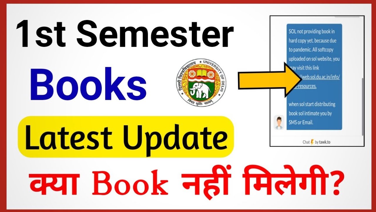 Du sol First Semester Study Material Latest Update,SOL 1st Semester
