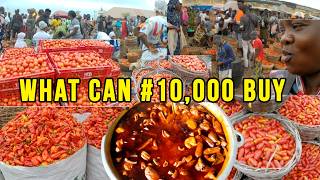 Travel vlog - How Much Does Nigerian Stew Cost in 2026? | Market Prices + Amala, Gbegiri & Ogufe